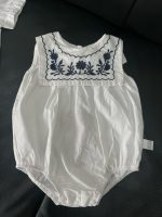 Set 2 bộ bodysuit và bộ cọc tay mix brand màu trắng/navy( size: 3/6m) - Ảnh 11