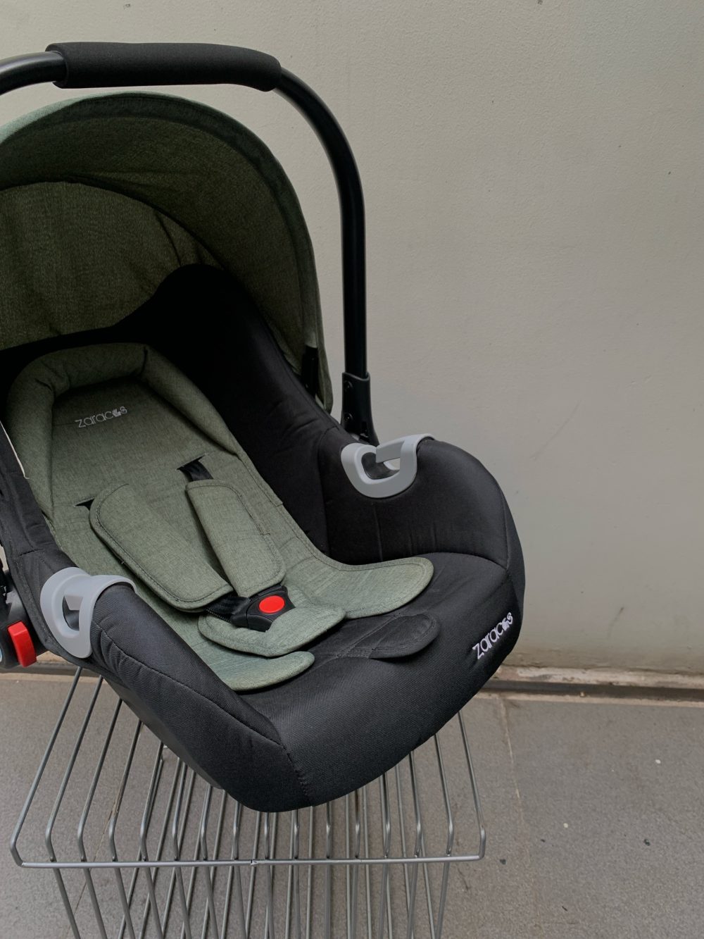 Nôi ôtô sơ sinh Zaracos Intel 2646 màu Green (0-12 tháng) - Ảnh 12