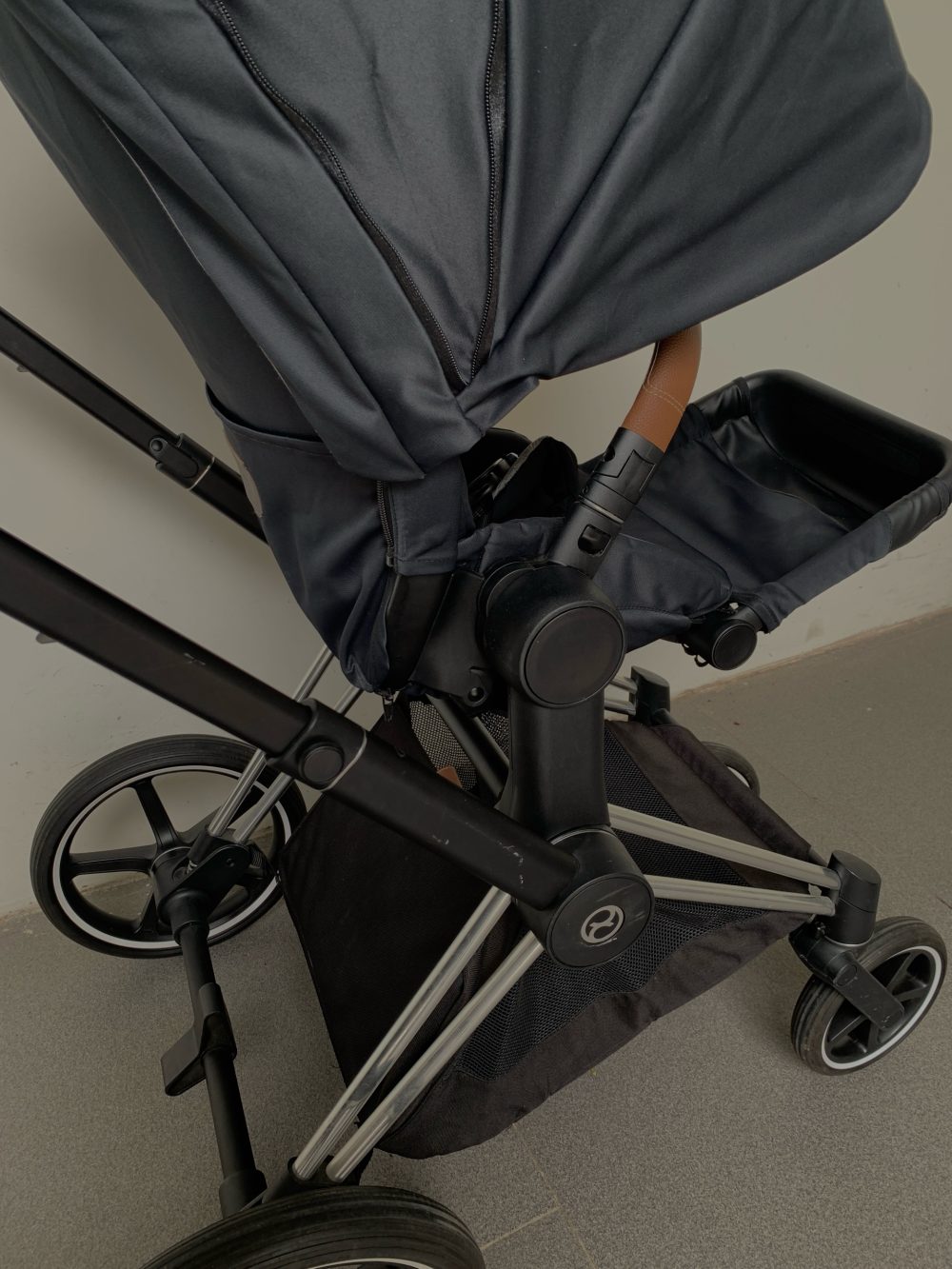 Xe đẩy Cybex Priam 3 khung bạc - Ảnh 13