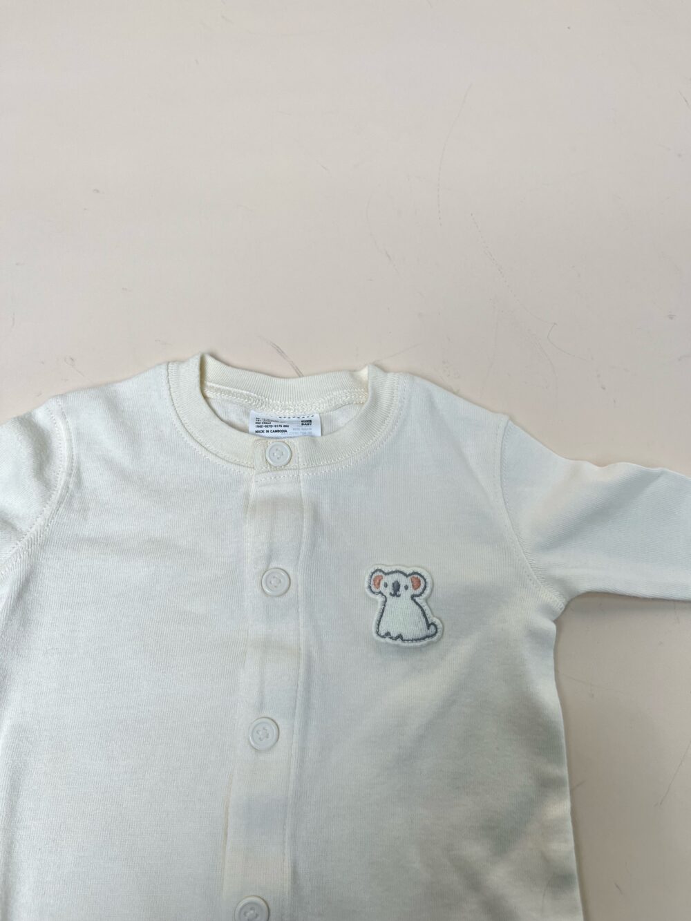 Set 3 bộ quần áo và bodysuit mix brand Carter’s, Uni Qlo (size: 12m) - Ảnh 14