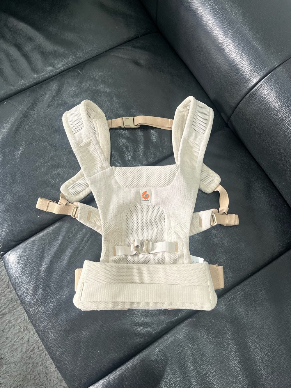 Địu Ergobaby Aerloom màu be 0m->36m/ 15,9kg (no box) - Ảnh 2