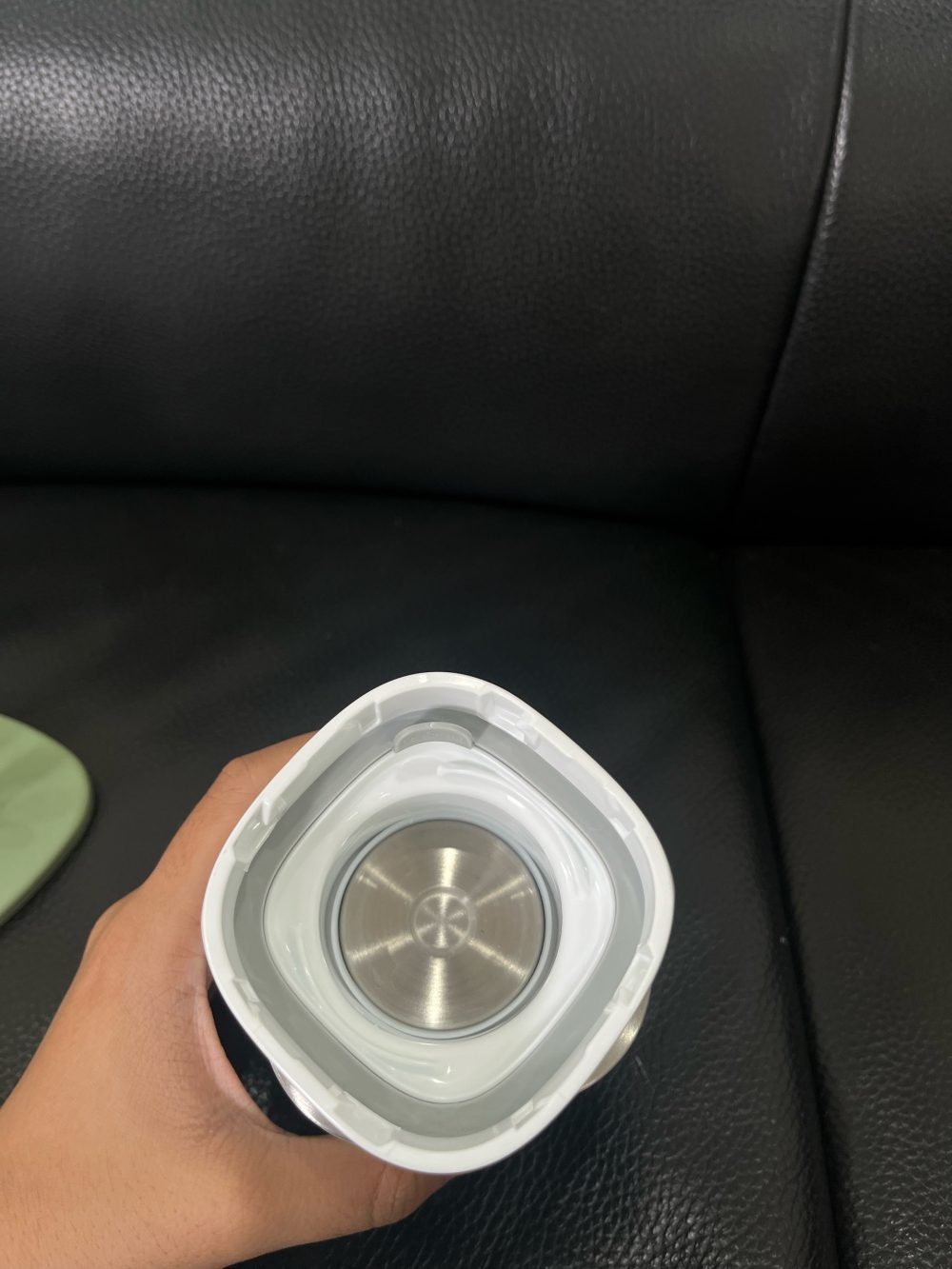 Máy hâm sữa di động Jiffi 3.0 màu xanh kèm cổ hegend ( còn túi đựng) - Ảnh 3