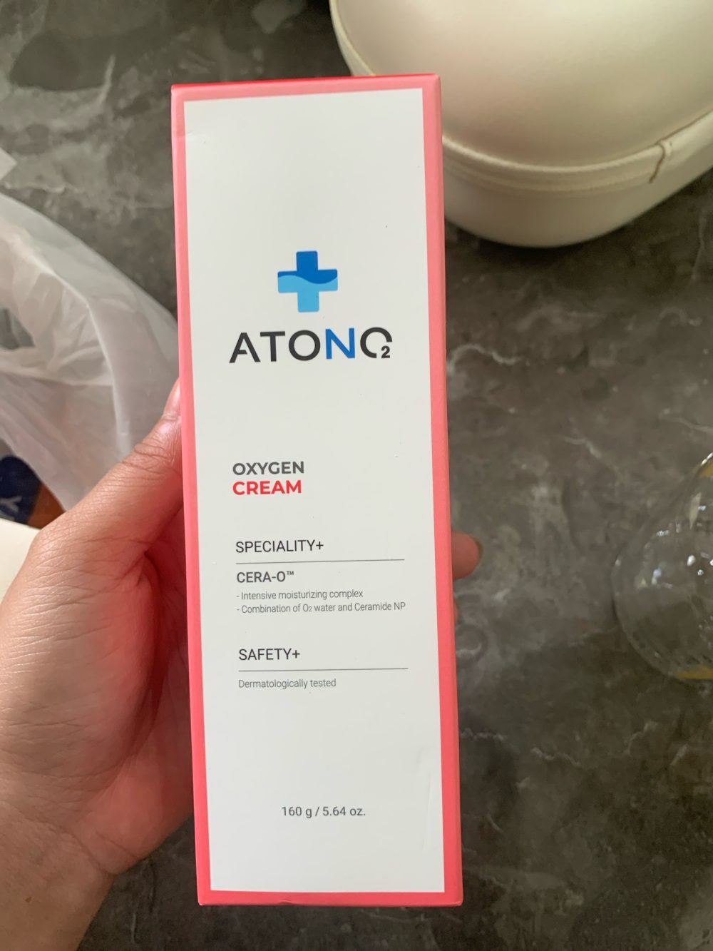 Kem dưỡng ẩm hữu cơ cho bé Atono2 Oxygen Cream 160g ( mới 100%, Date: 3/1/2028) - Ảnh 2