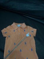 Bodysuit polo đùi Ralph Lauren màu cam (size 3M/66) - Ảnh 8