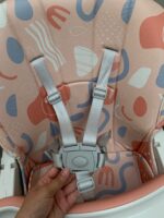 Ghế ăn dặm Chilux Grow D màu hồng (6m/3y) - Ảnh 2