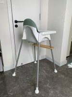 Ghế ăn dặm cho bé Babyhop màu xanh kèm thanh gác chân - Ảnh 9