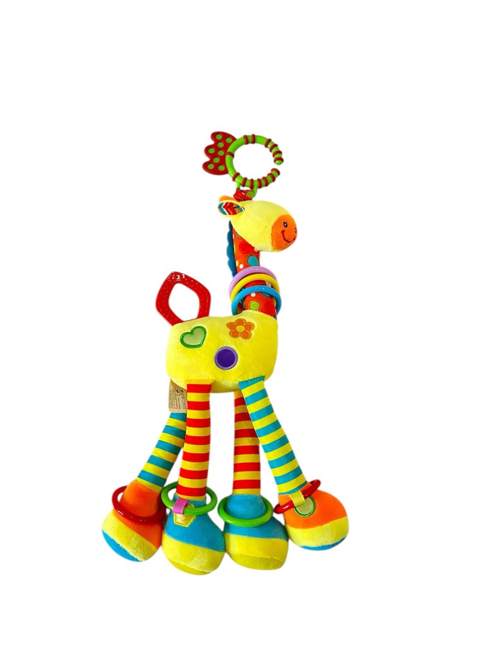 Lục lạc treo nôi con hươu cao cổ Happy Monkey - Ảnh 1