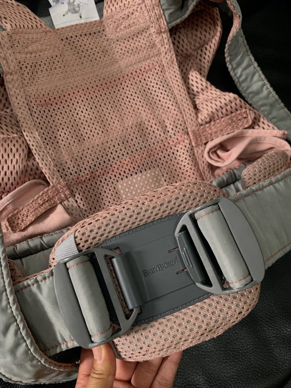 Địu Baby Bjorn Harmony màu hồng (3,2kg/15kg) - Ảnh 16