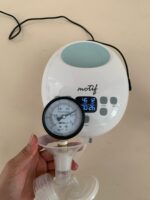 Máy hút sữa Motif Luna kèm phụ kiện thay thế (van mỏ vịt, van chặn sữa, bộ cổ nối spectra) - Ảnh 15