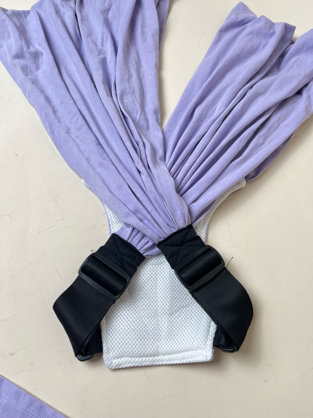 Địu vải Embé Sling size Flex màu tím pastel ( full box) - Ảnh 6