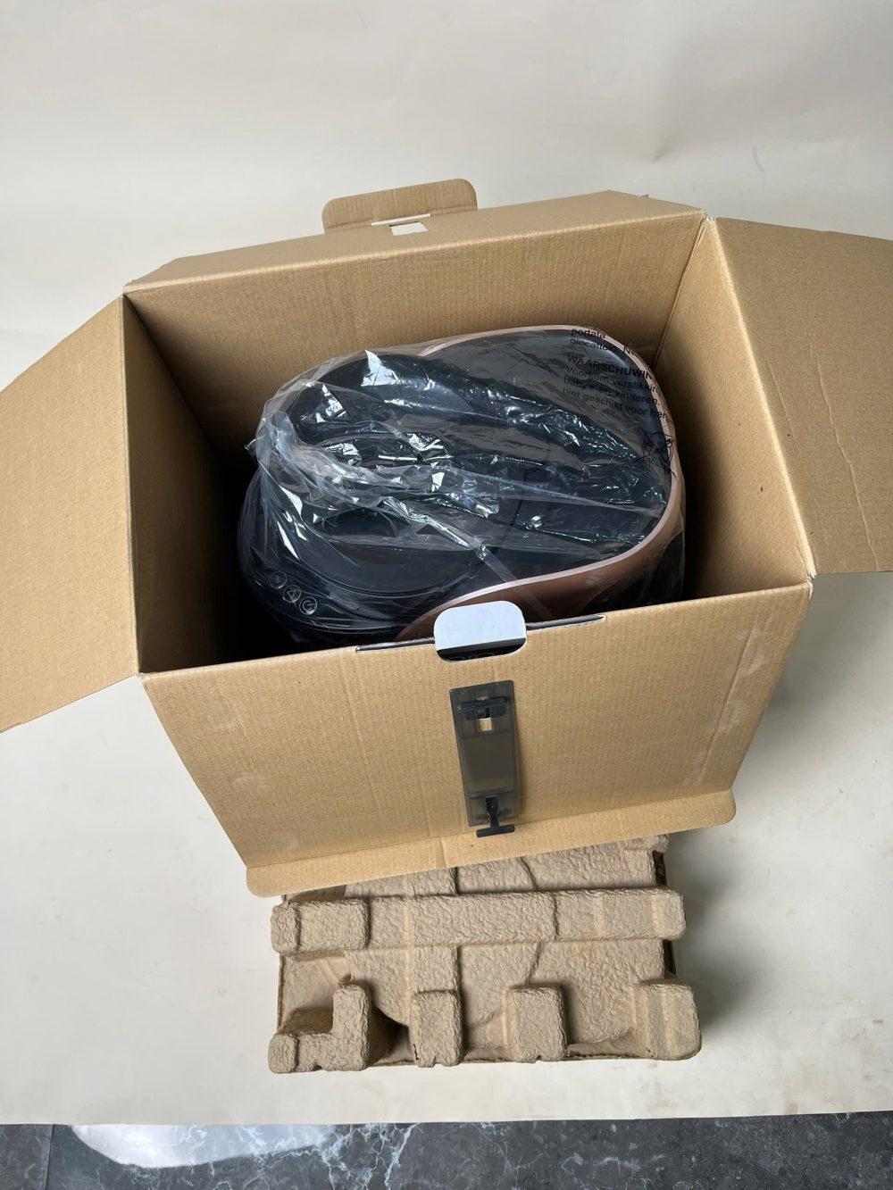 Máy pha sữa Baby Brezza Formula Pro Advanced màu Rose Gold/Black ( full box, new 100%) - Ảnh 6