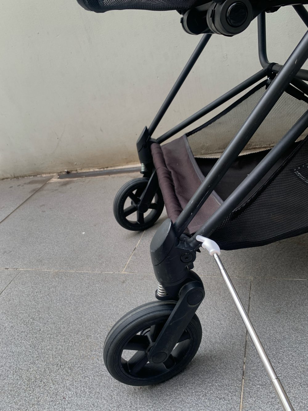 Xe đẩy Cybex Mios 1 kèm bọc tay cầm (full đen) - Ảnh 13