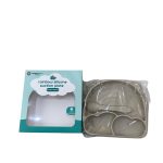 Khay ăn Misan hình cầu vồng kèm thìa (full box)