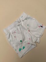 Quần đùi nỉ Ralph Lauren hoạ tiết chấm màu, màu trắng (size 3m) - Ảnh 6