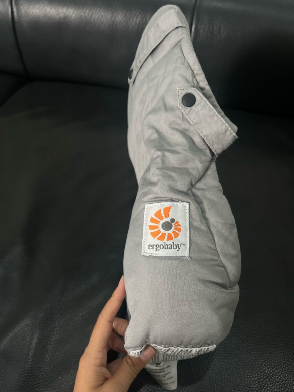 Ủ kén sơ sinh địu Ergobaby màu xám 0m->4m ( no box) - Ảnh 5