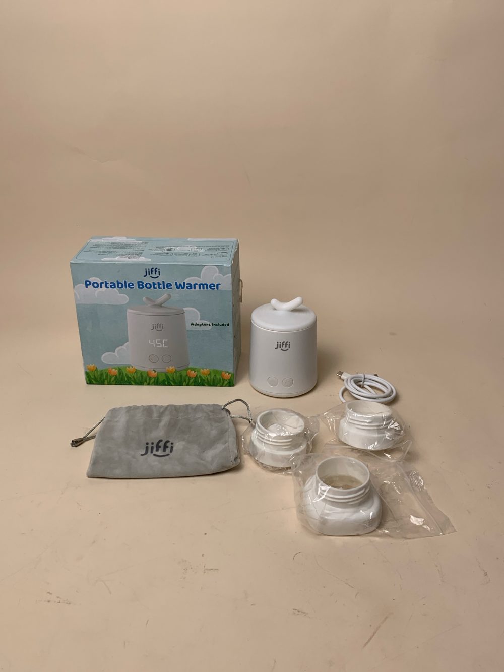 Máy hâm sữa di động Jiffi v5.0 (kèm 3 cổ nối) - Ảnh 2