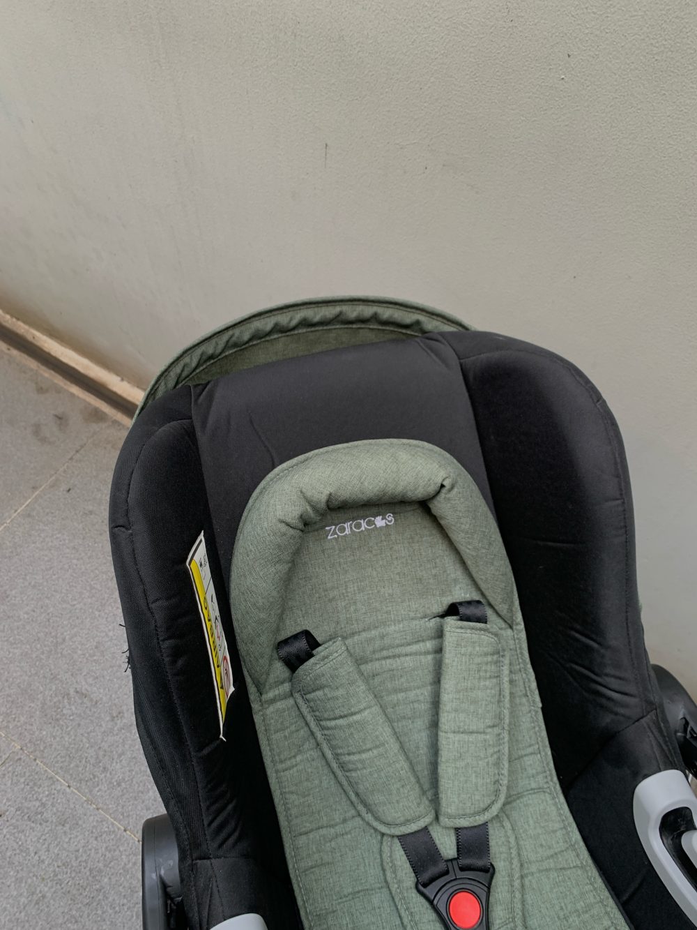 Nôi ôtô sơ sinh Zaracos Intel 2646 màu Green (0-12 tháng) - Ảnh 3