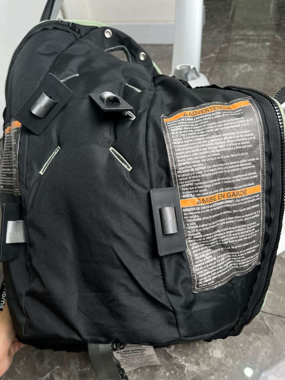 Nôi rung đa năng 4moms MamaRoo, màu xanh (sơ sinh đến 11kg3, no box) - Ảnh 3