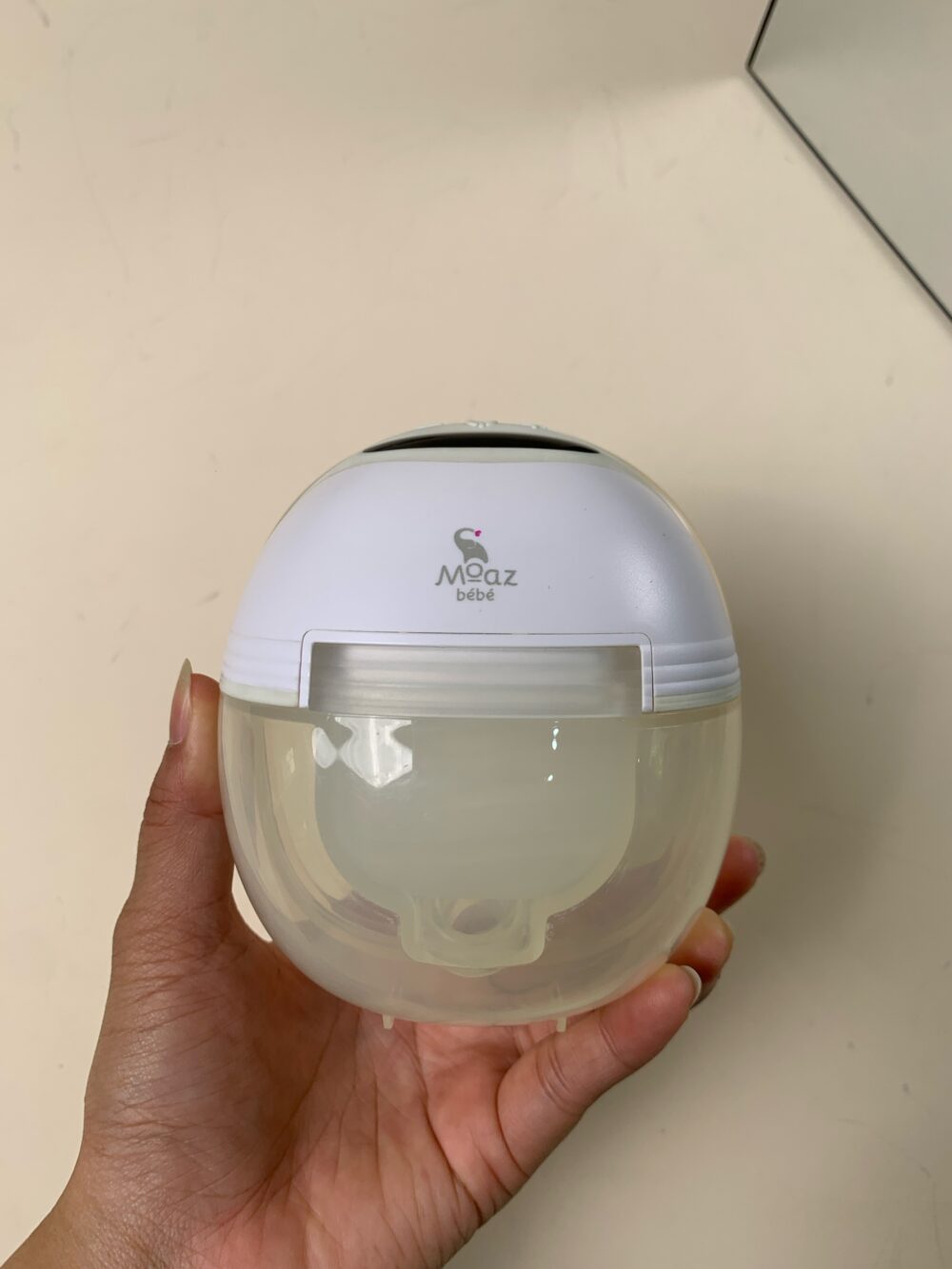 Máy hút sữa ko dây Moaz Bébé MB-052 tặng áo hút sữa hinata - Ảnh 8