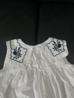 Set 2 bộ bodysuit và bộ cọc tay mix brand màu trắng/navy( size: 3/6m) - Ảnh 5