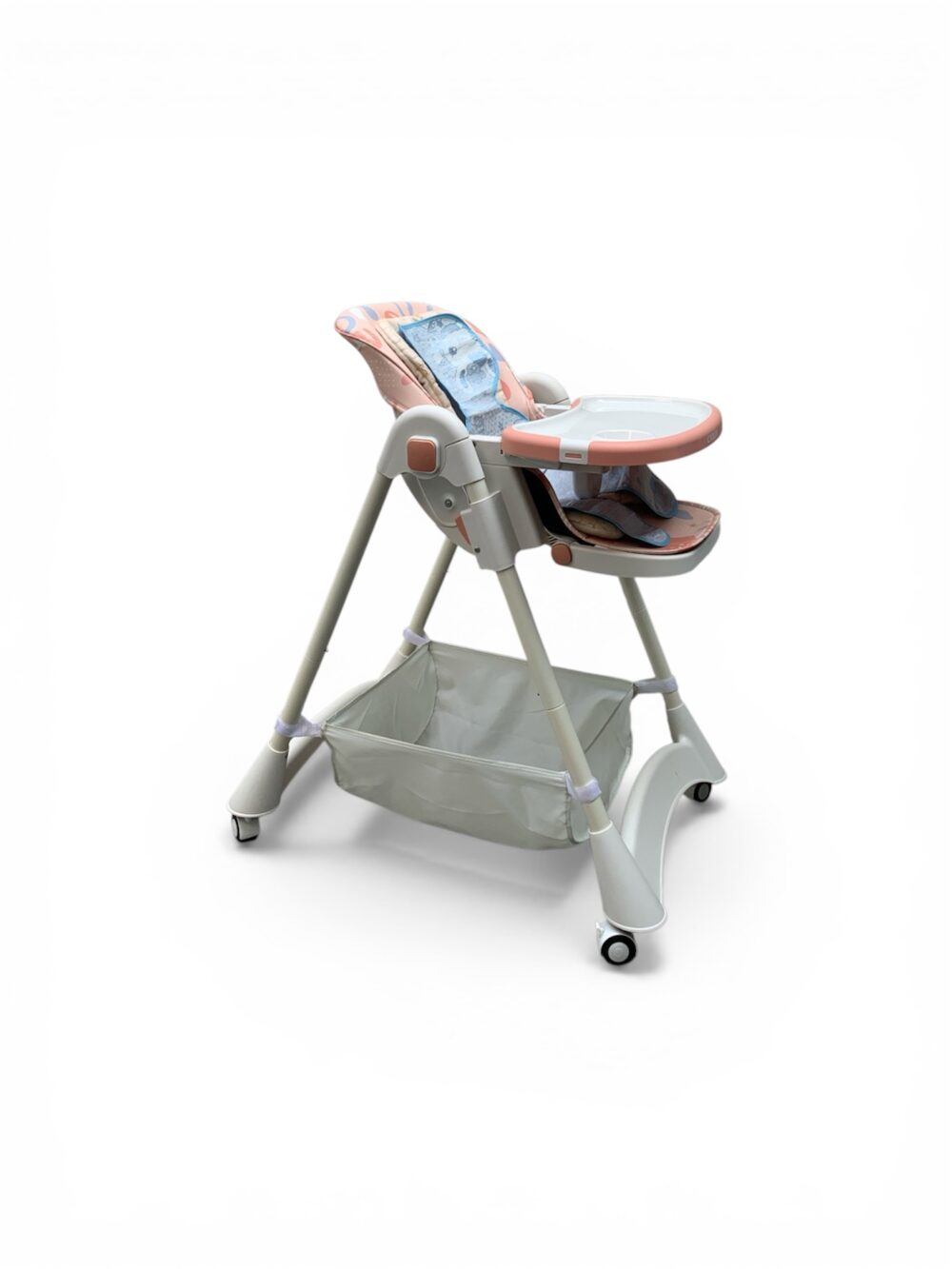 Ghế ăn dặm Chilux Grow D màu hồng (6m/3y) - Ảnh 1