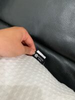 Gối chống trào ngược Rototo bebe vải air mesh waffle màu trắng (còn túi đựng hãng) - Ảnh 3