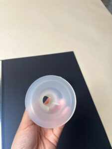 Set 2 phễu hút sữa silicone Lacteck màu trắng (Size:18mm) - Ảnh 3