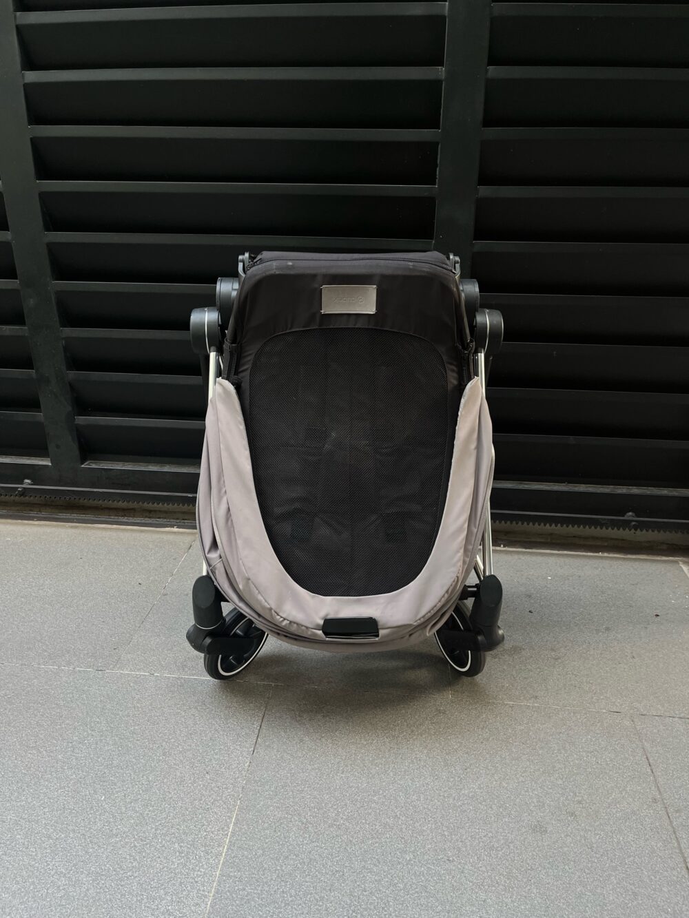 Xe đẩy Mios 2 màu xám be khung bạc (0-22kg) - Ảnh 10