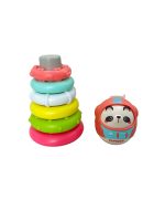 Set đồ chơi tháp xếp chồng Infantino và lật đật Hinata (no box)
