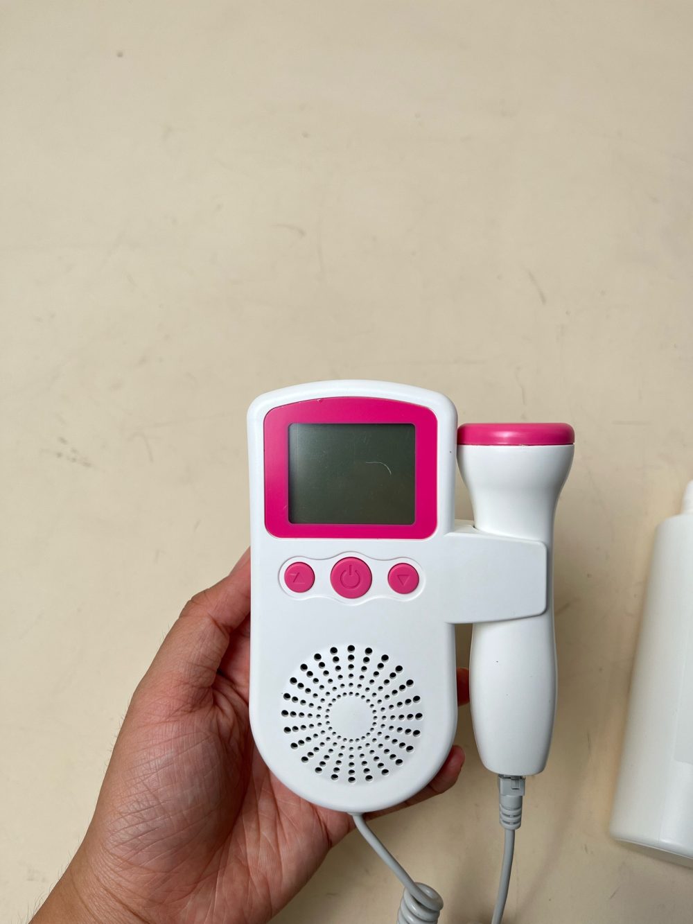 Máy theo dõi tim thai tại nhà Fetal Doppler (Tặng kèm gel ECG) - Ảnh 6