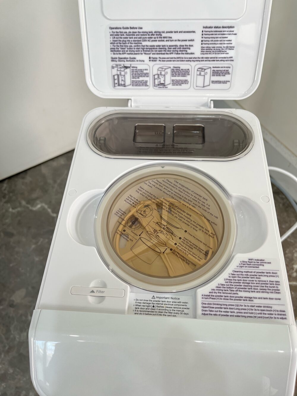 Máy pha sữa Niucun Pro - CÒN BH 10/12/2026 (full box) - Ảnh 4