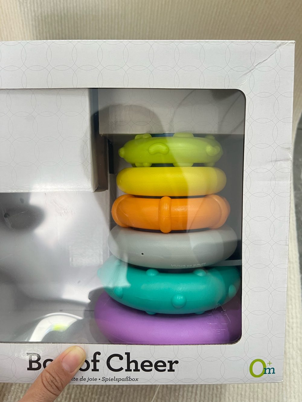 Set 2 đồ chơi tháp xếp chồng và khối gỗ mê cung 2 vòng mix brand - Ảnh 5