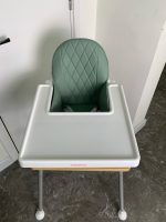 Ghế ăn dặm cho bé Babyhop màu xanh kèm thanh gác chân - Ảnh 6