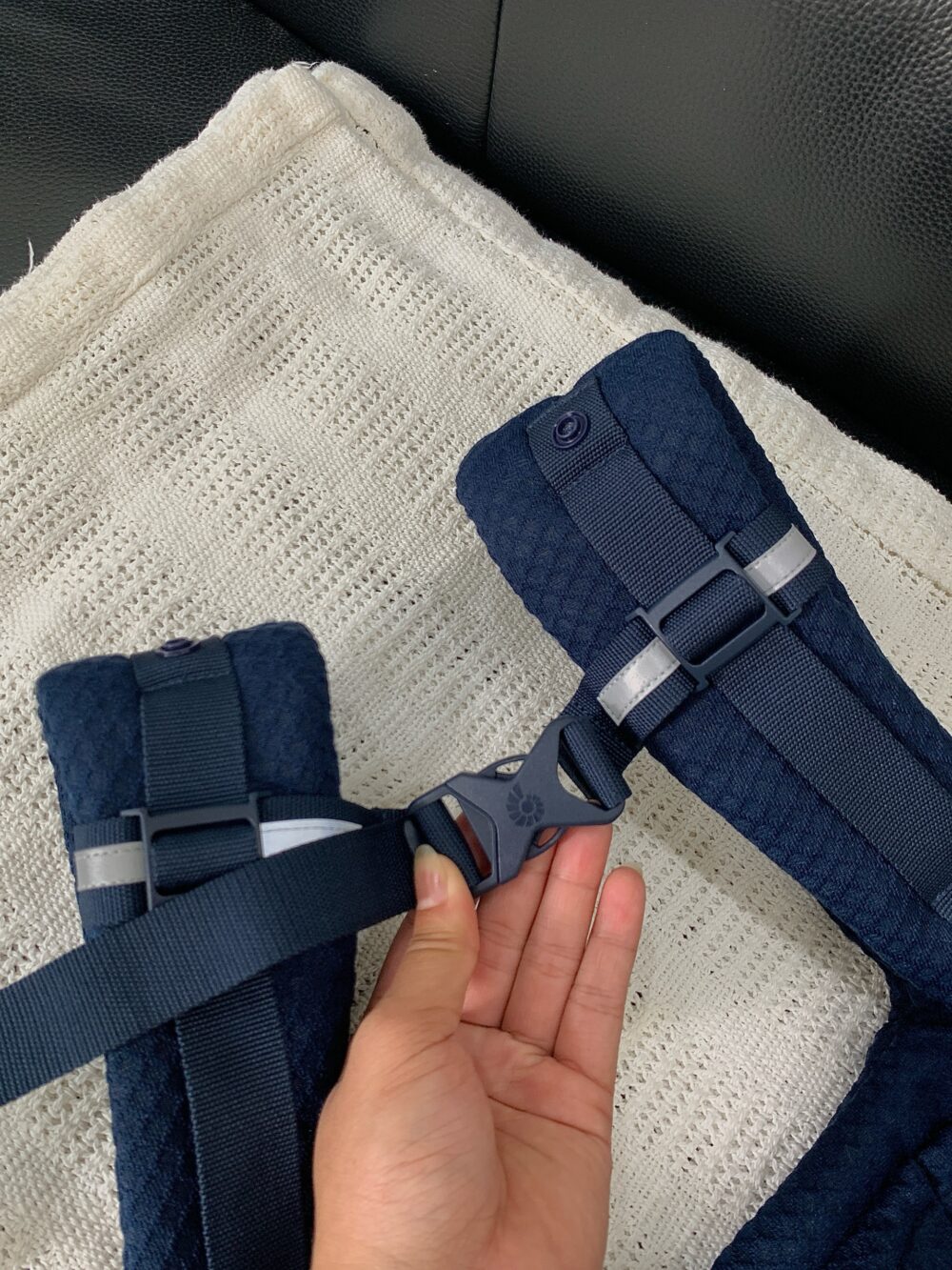 Địu ErgoBaby Alta Hipseat / navy (cho bé 4m/5,5kg->4y/20kg) - Ảnh 7