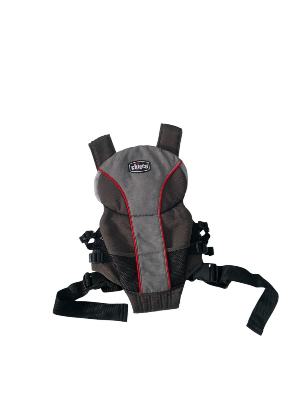 Địu Chicco Ultrasoft màu ghi đen (sơ sinh -> 11.4kg) - Ảnh 1