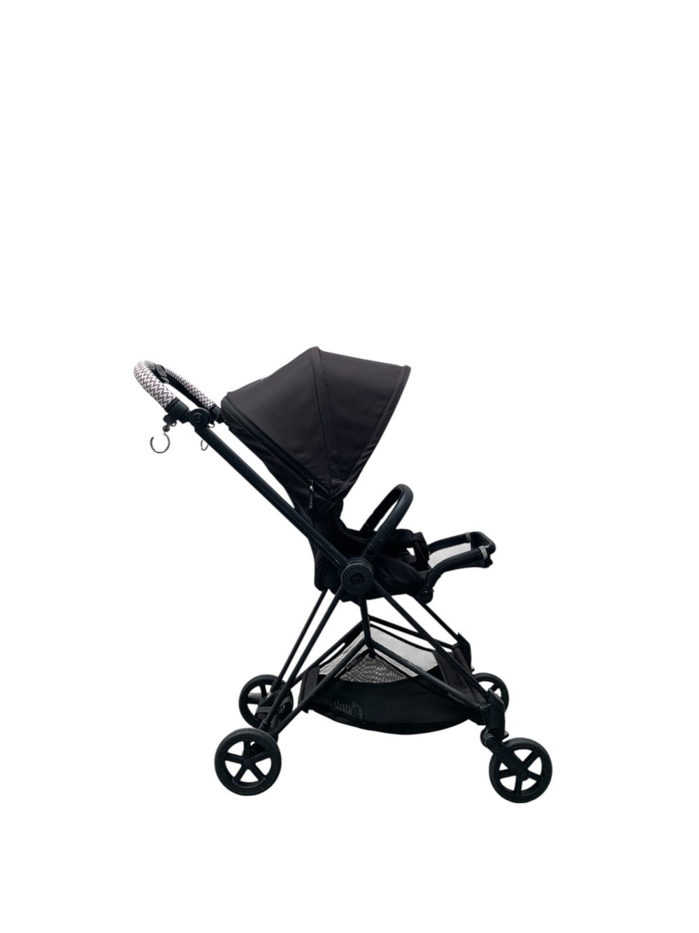 Xe đẩy Cybex Mios 1 kèm bọc tay cầm (full đen) - Ảnh 1