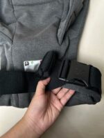 Địu sơ sinh Ergobaby Embrace & soft air mesh vải lưới sợi thoáng khí, màu xám (no box) - Ảnh 11