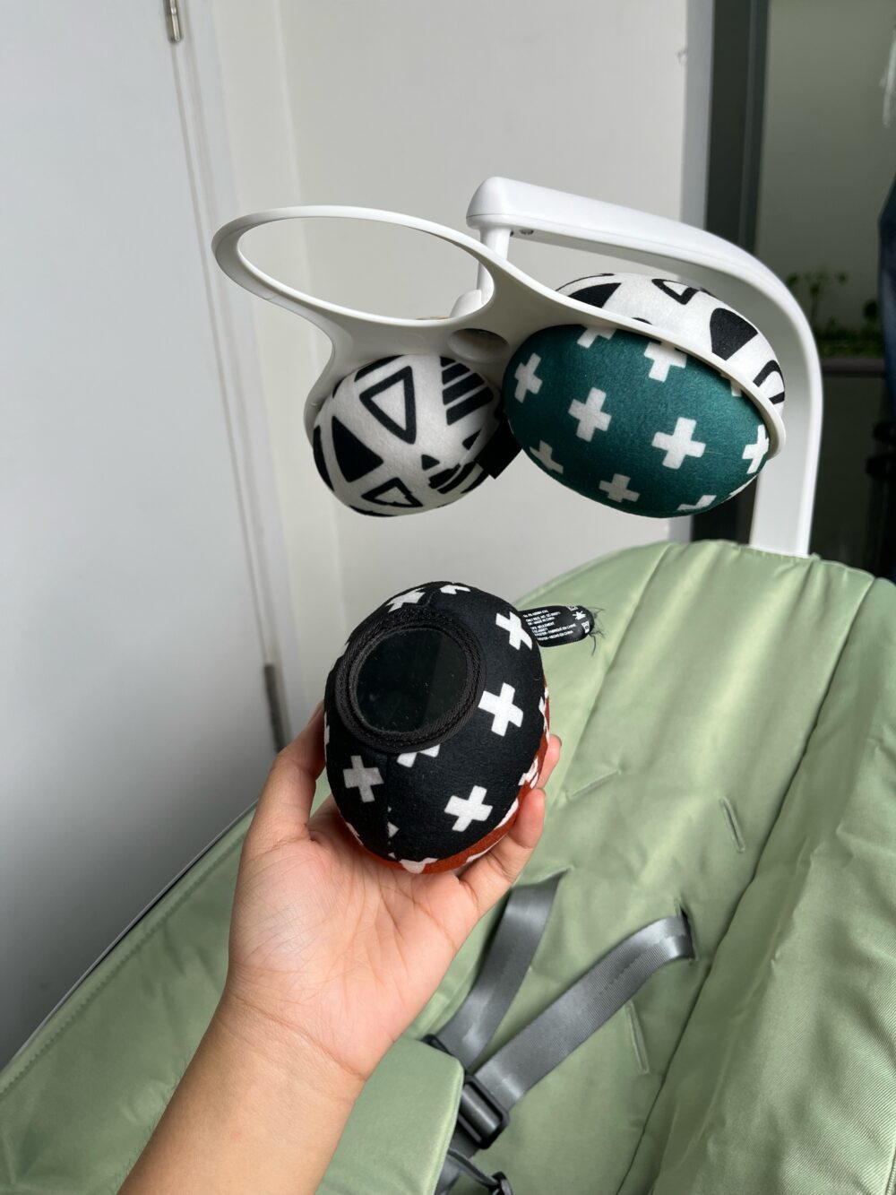 Nôi rung đa năng 4moms MamaRoo, màu xanh (sơ sinh đến 11kg3, no box) - Ảnh 13