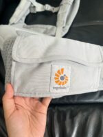 Địu Ergobaby Alta Hip Seat (Pearl Grey) - 4m+ -> tối đa 20kg (full box) - Ảnh 2