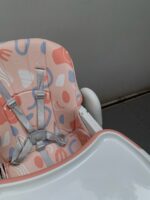 Ghế ăn dặm Chilux Grow D màu hồng (6m/3y) - Ảnh 12