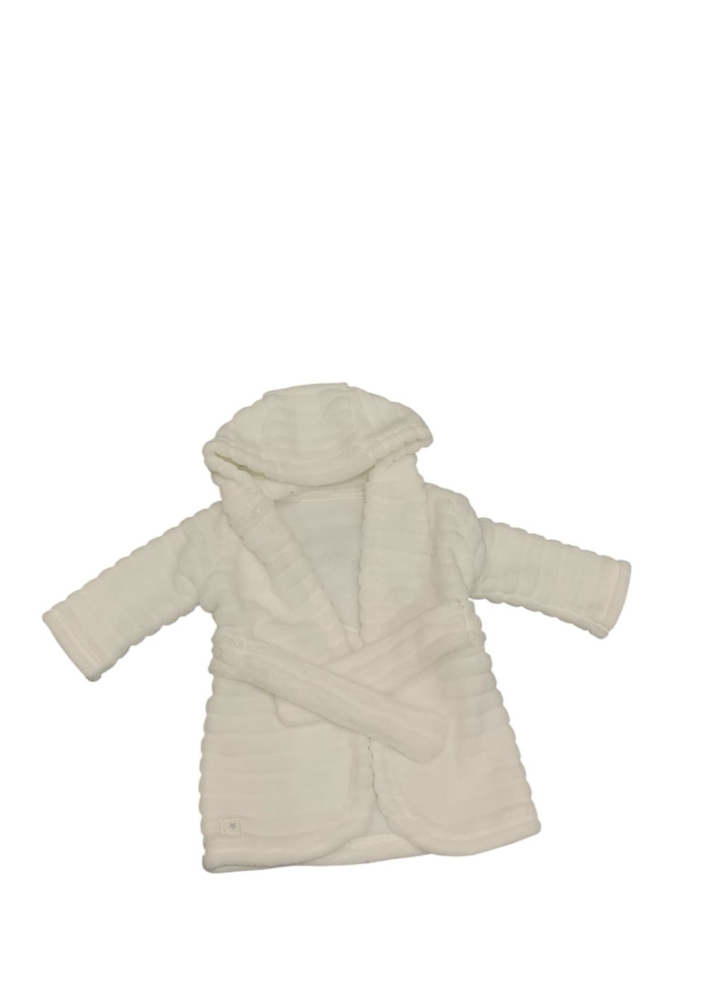 Áo choàng tắm cho bé George màu trắng (size:0/3M) - Ảnh 1