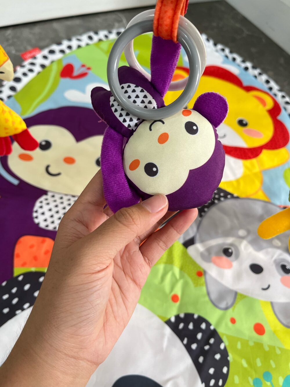 Thảm chơi vận động hình khu vườn Infantino (0m+) - Ảnh 7