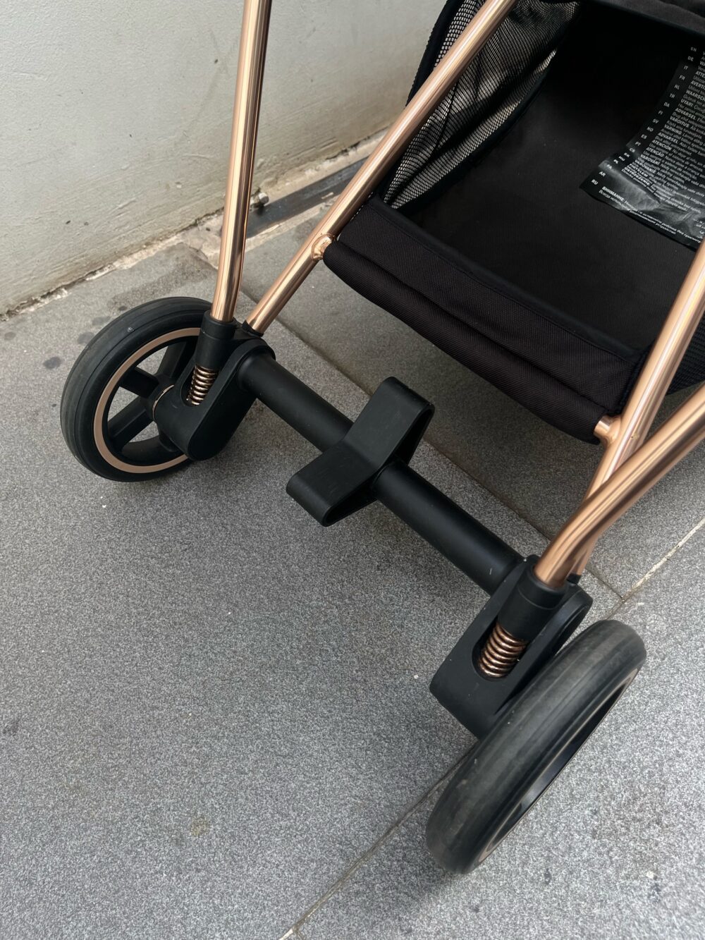 Xe đẩy Cybex mios 2 (màu đen, khung Rosegold) – sơ sinh -> 22kg - Ảnh 11
