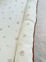 Đệm sơ dừa ngủ chung giường Bessla hoạ tiết gấu nâu ( 0m+) - Ảnh 5