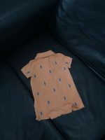 Bodysuit polo đùi Ralph Lauren màu cam (size 3M/66) - Ảnh 5