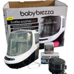 Máy rứa bình sữa Baby Brezza (BẢN US sử dụng kèm chuyển nguồn) tặng kèm túi viên rửa