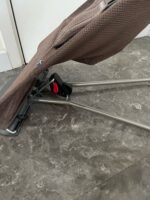 Ghế rung BabyBjorn vải mesh màu brown (kèm thanh đồ chơi, còn túi vải đựng bảo quản) - Ảnh 12