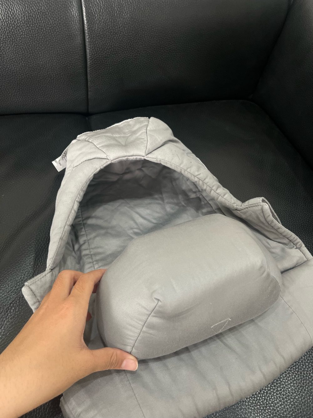 Ủ kén sơ sinh địu Ergobaby màu xám 0m->4m ( no box) - Ảnh 8