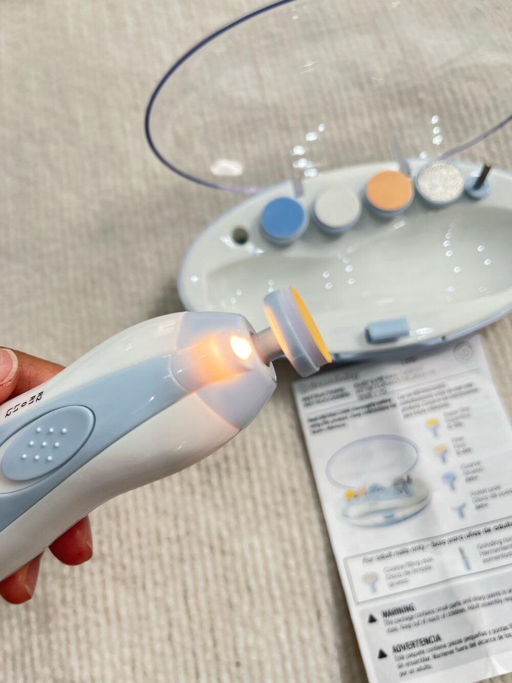 Máy dũa móng tay Dreambaby - Ảnh 7