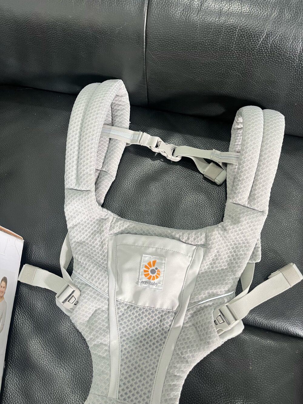 Địu Ergobaby Alta Hip Seat (Pearl Grey) - 4m+ -> tối đa 20kg (full box) - Ảnh 10